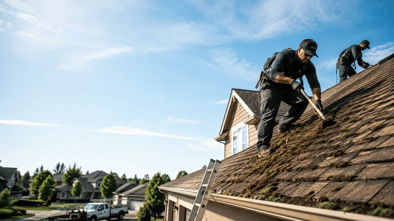 Roof Moss Removal in Rushville, MO near me